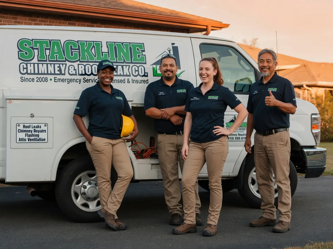 Chimney flashing repair company in Rockport, IL